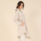 Chai Checkered Long Shacket