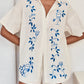 Ciao Blue Embroidered Set