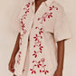 Ciao Red Embroidered Set