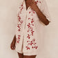 Ciao Red Embroidered Set