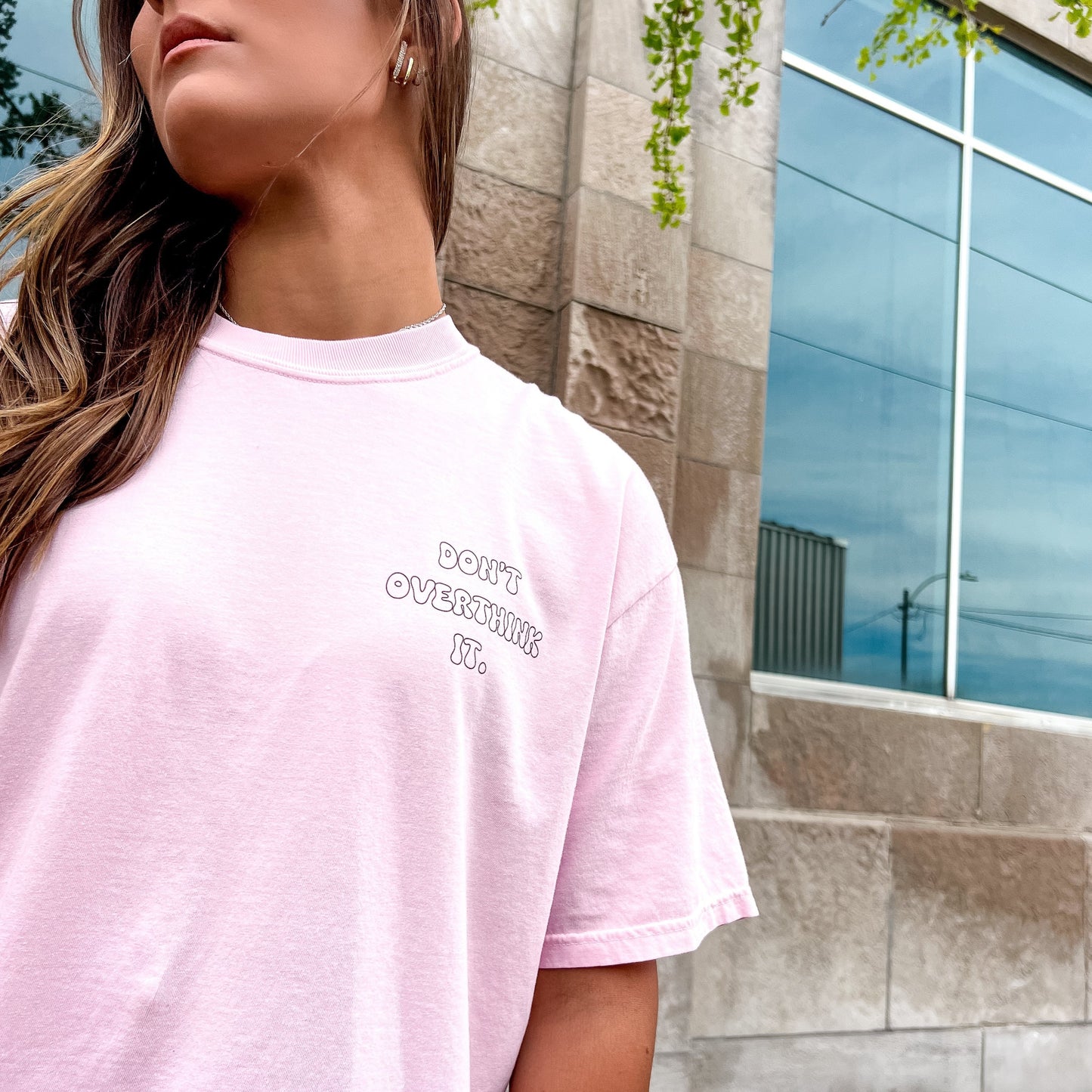 Comfort Colors Don't Overthink It Graphic Tee