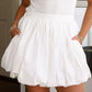 Bubble Mini Skirt with Pockets