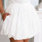 Bubble Mini Skirt with Pockets