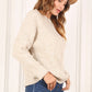 Oversize Cable Knit Sweater