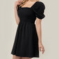 Puff Sleeved Poppy Dress