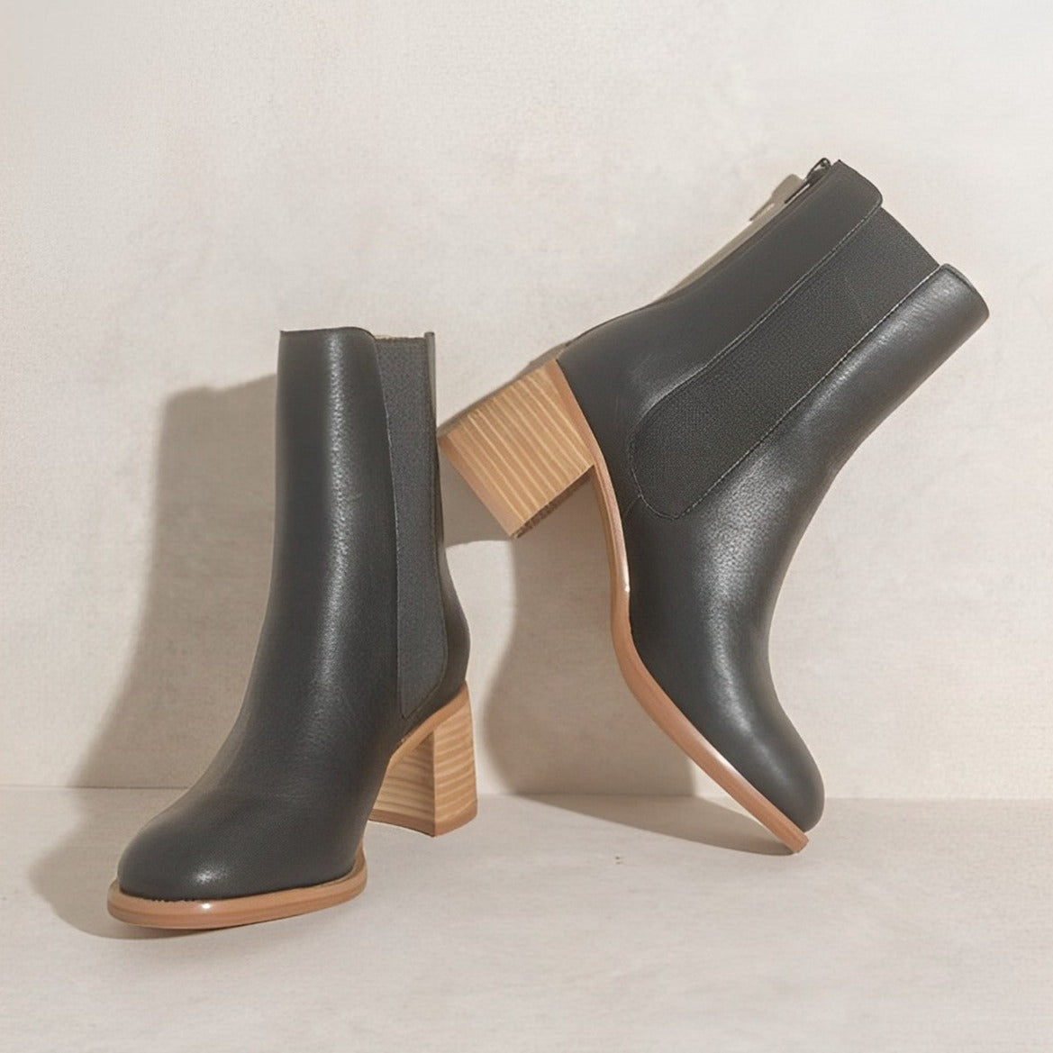 Cora Low Ankle Bootie