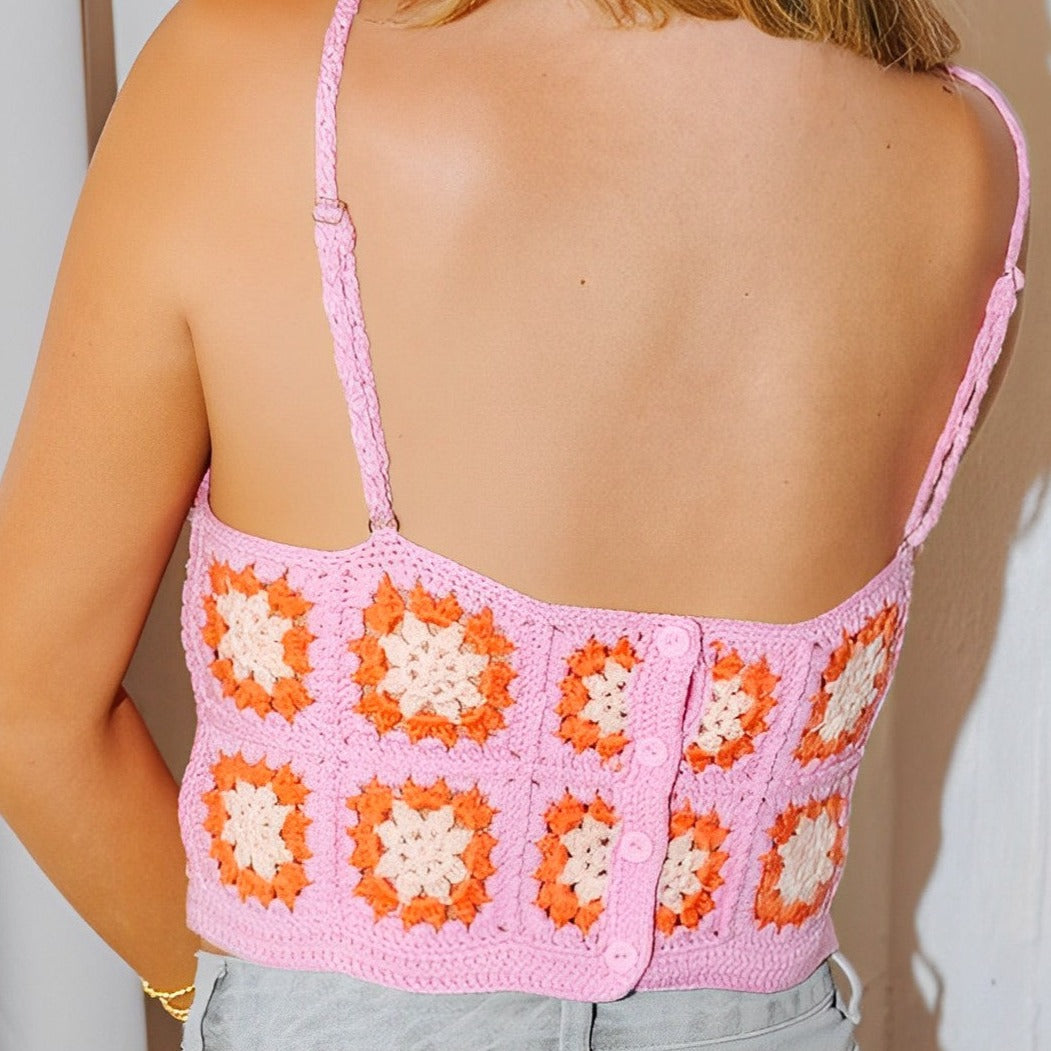 Crochet Sunburst Top
